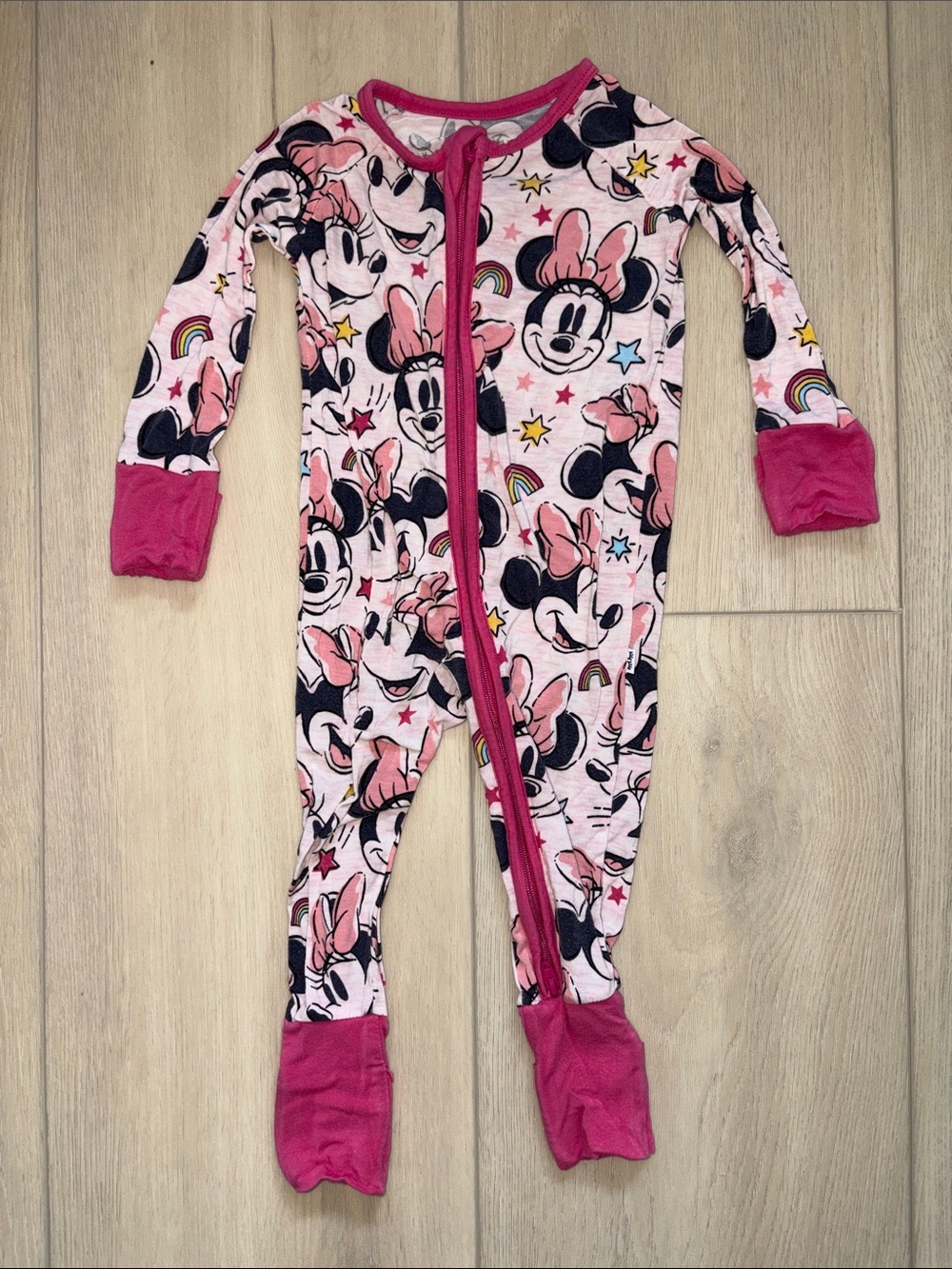 Little Sleepies Minnie Mouse Zippy